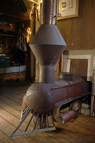locomotief kachel