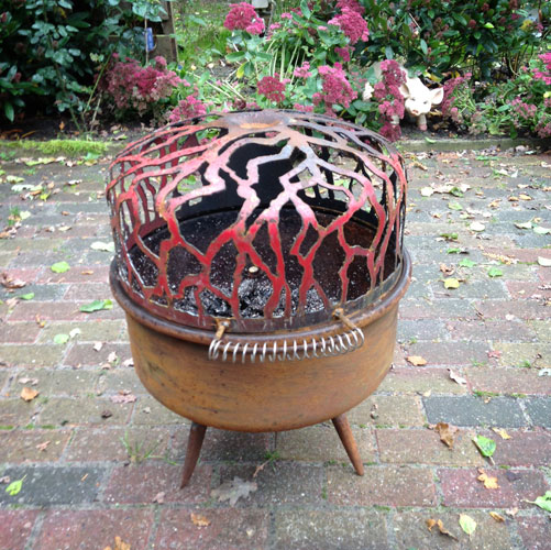 vuurkorf van de kunsteboer